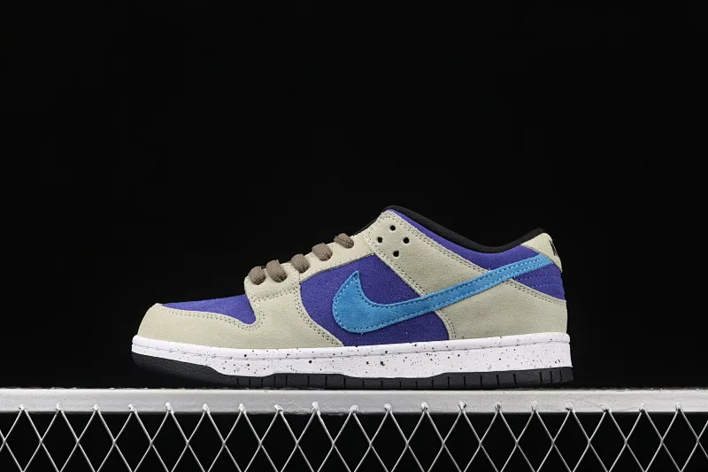 All categories Nk SB Dunk series Nk SB Dunk Low low-top sneakers J version Nk SB Dunk Low Prm Khaki blue SB smashed backboard fashion casual sneakers BQ6817-301